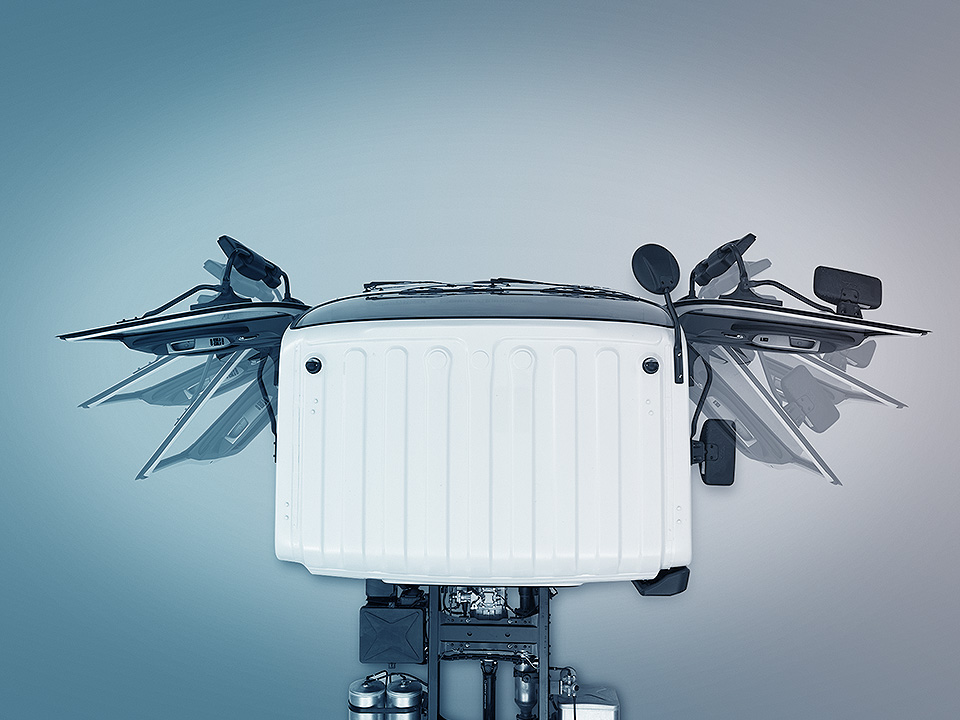 Aumark S916 com implemento basculante