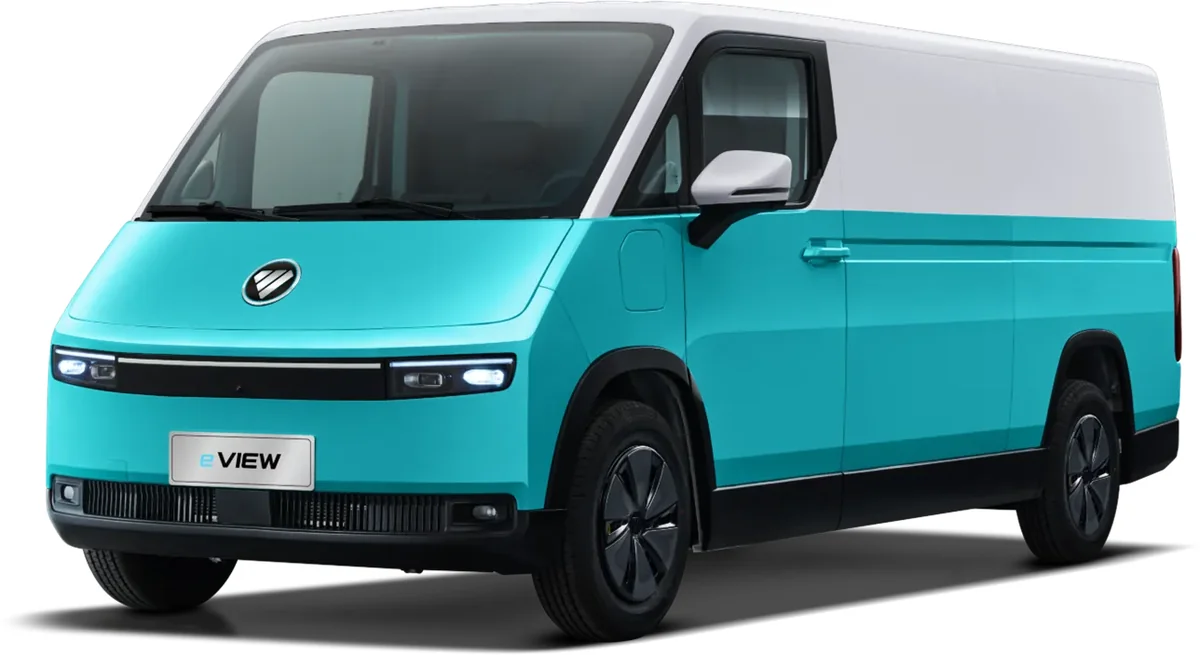 Foton eView Connect em vista 3/4 frontal