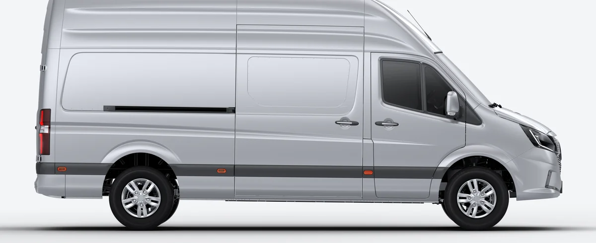 Foton eToano Pro em vista lateral