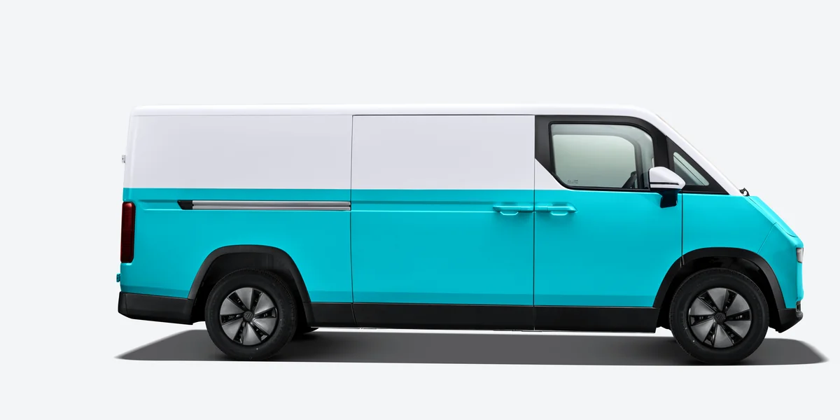 Foton eView Connect em vista lateral